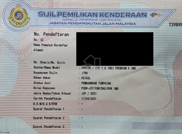 PROTON X70 1.8 PREMIUM X (a) FULL SERVICE 49K KM - 3