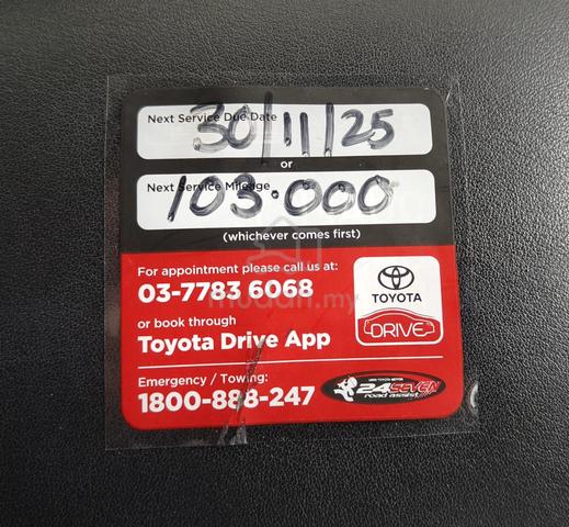 2013 Toyota PRIUS 1.8 LUXURY (A) F/S TOYOTA 1 OWNR - 2