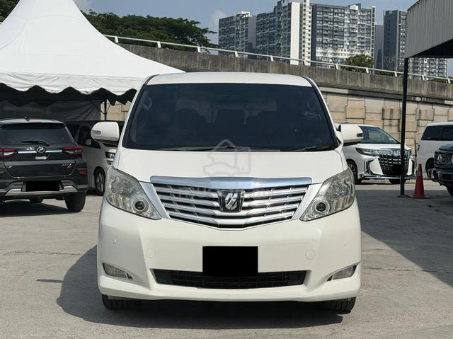 2009 Toyota ALPHARD 2.4 240X 8 Seater Roof Monitor - 3