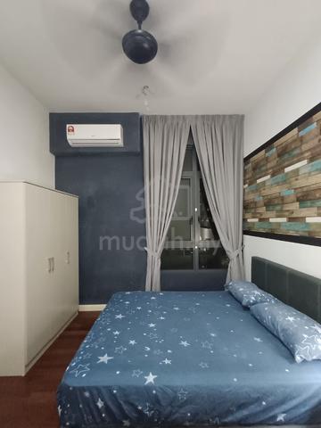 Ultra-Comfortable Queen Bedroom for Rent in The Vyne Sungai Besi KL! 3