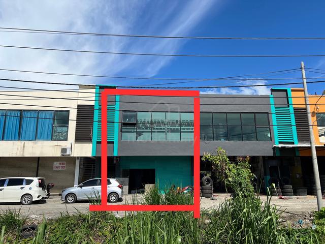 GRD FLR INDUSTR SHOPLOT. Mainroad frontage pan borneo . Telipok.k.k 1