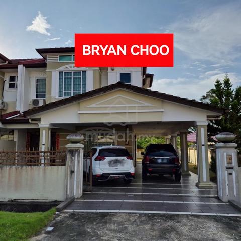 DOUBLE STOREY TERRACE CORNER HOUSE FOR SALE At KUCHING SARAWAK 1