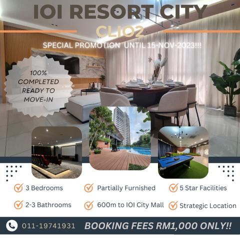 Affordable and Ready To Move In Clio 2 Residence Putrajaya