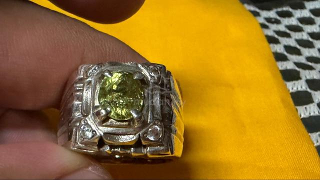 cincin peridot asli - photo 3 of 3