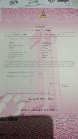 Selangor Sungai Buloh Agricultural Leasehold Land For Sale 1
