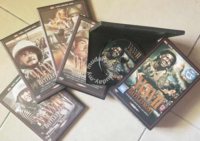 Dy WWII BattleFront Documentary 5 DVD Box Set - Music/Movies/Books