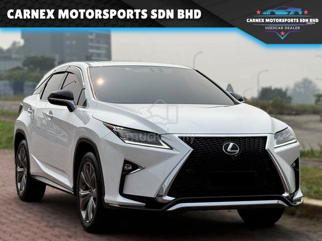 2017 Lexus RX200t 2.0 LUXURY F SPORT LOCAL 5Y WRT - 1