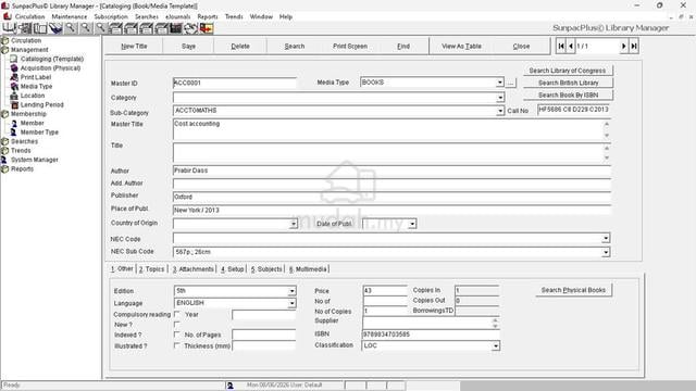 SunpacPlus Library Software - photo 6 of 6
