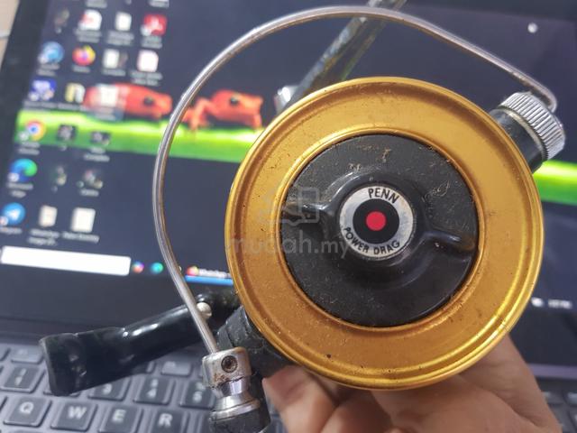 Vintage USA Made Big Game Penn 750ss Fishing Reel - photo 5 of 6