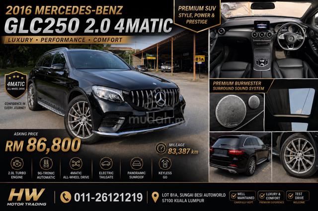 Mercedes Benz GLC250 4MATIC 2.0 AMG-LINE - 1