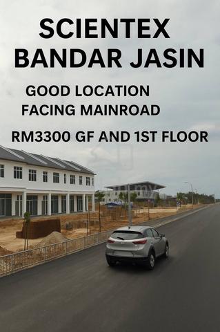 Shop Lot For Rent Taman Scientex Bandar Jasin Melaka 1