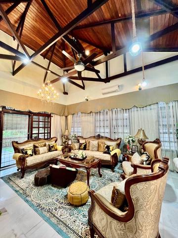 FULLY FURNISHED HUGE LAND BUNGALOW  2.5 Storey Kemensah Ampang Sel 1