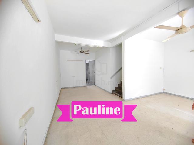 [ 2-Stry Terrace House ] Greenlane 4 Rooms Original Spacious Back Yard 1