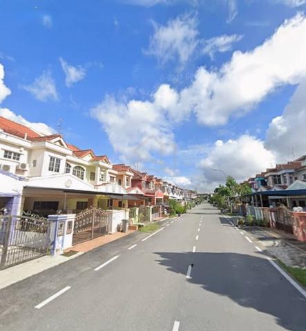 Suasana rumah teres Johor untuk pemasaran jual rumah Taman Teratai