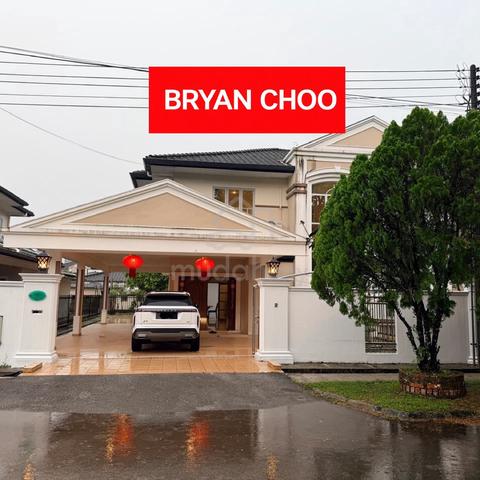 DOUBLE STOREY SEMI D HOUSE FOR RENT At HUP KEE KUCHING SARAWAK 1