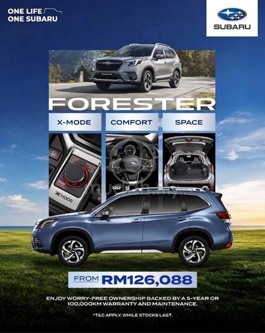 2025 FORESTER 2.0I-S EYESIGHT - 5yr Free Service - 2