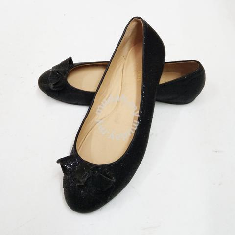 Kate Spade Black Glinter Flat Shoe - Shoes for sale in Johor Bahru, Johor