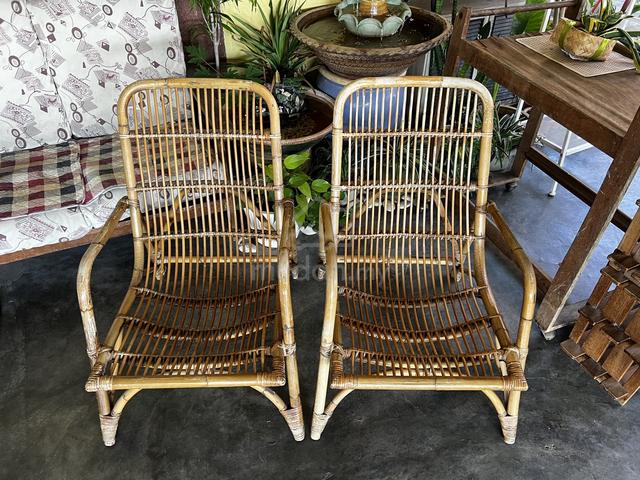 Vintage antique rattan chair + topper - photo 6 of 6