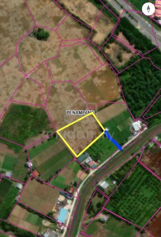 Prime Land For Sale In Penampang (opposite Taman Padi View) 1