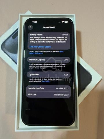 IPhone 15 pro max 256gb blue - photo 2 of 6