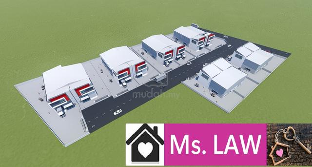 New 2 Sty Semi D Factory Project  @ Permatang Tinggi near Bukit Minyak 3