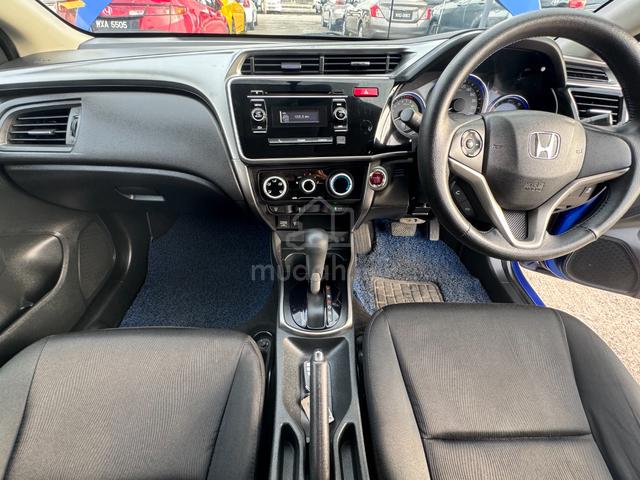 2014 Honda CITY 1.5 E (A) FULL LOAN BLUE BIRU - 3