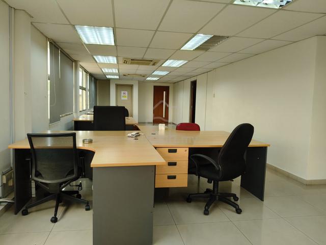 2nd floor full furnish office for rent port klang 1