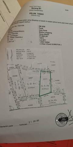 Tanah Pertanian untuk Dijual – Kampung Chepor, Lenggong, Perak 🌾 3