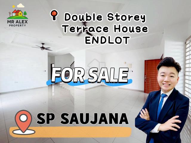 【FOR RENT】2 Storey Terrace House🔥 ENDLOT 📍SP Saujana Near Toll Utara 1