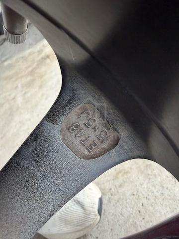 Rim original bezza advance 15 inch tayar 80% - photo 6 of 6