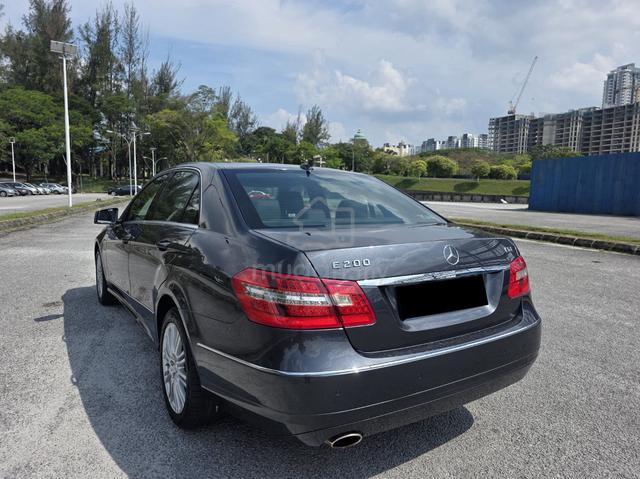 2010 Mercedes Benz E200 CGI BlueEFCY 1.8 SEDAN - 2