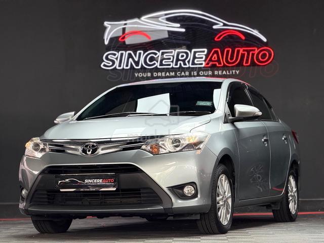 F/SERVICE TOYOTA VIOS 1.5 G LEATHER ORI MiL 53K! - 1