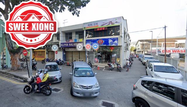 3 UNITS ADJOIN DOUBLE 2 STY JALAN JELUTONG SHOPHOUSE 5000sf GEORGETOWN 1