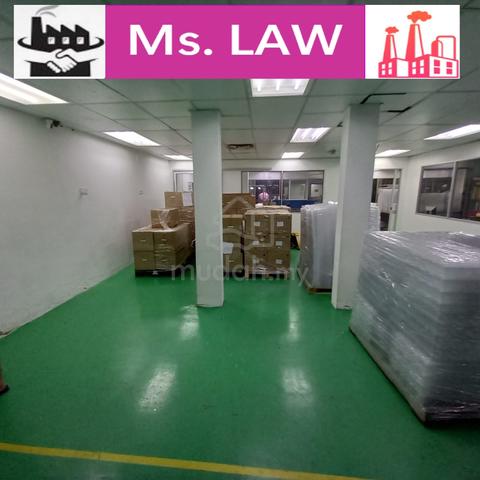 Semi-Detached Factory For Rent At Penang Bukit Minyak Industrial Park 2
