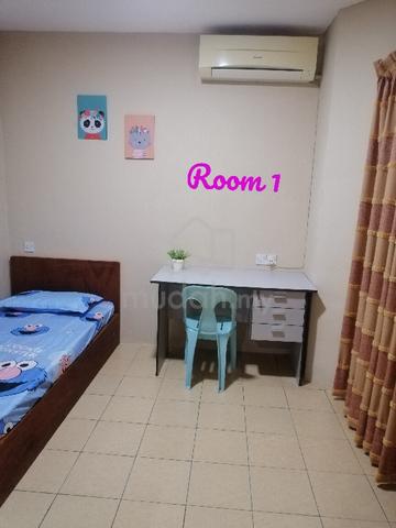 Fully furnished aircon rooms for Rent