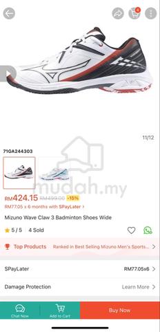 Kasut 2024 badminton mizuno