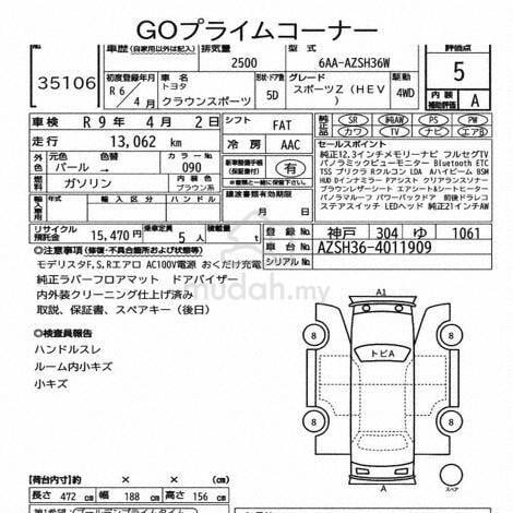 Toyota CROWN 2.5 SPORT Z (HEV) MODELISTA BODYKIT - 2