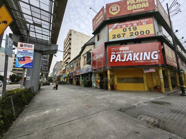 3sty Corner Shop Facing Main Road Chow Kit Jalan Tuanku Abdul Rahman 1
