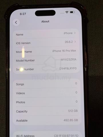 16 Pro Max 512GB - Desert Titanium / Rose Gold - photo 3 of 5