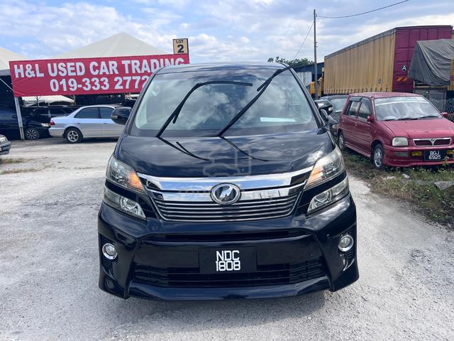 2012 Toyota VELLFIRE 2.4 Z G-EDITION FACELIFT (A) - 2