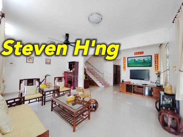 2 storey Semi-D concrete flooring Paya Terubong Ayer Itam 1
