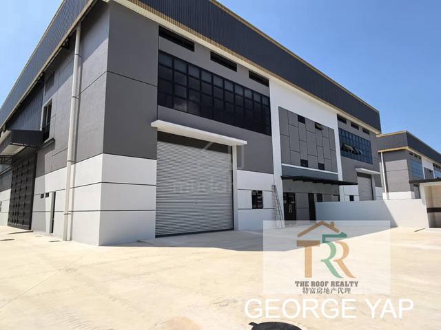 Jenjarom, Klang, Warehouse Factory Semi-D for Rent 1