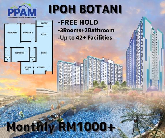Free Hold Santorini Ipoh Condo House Town Botani Station 18 Pengkalan 1