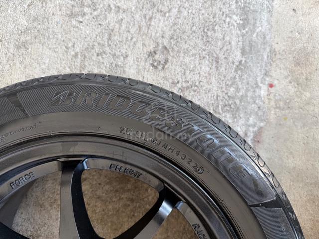 Rim ce28 hitam 15 inch tayar bridgestone - photo 5 of 6