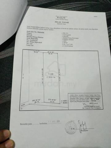 Tanah untuk dijual di kelulut cepat sebelum terlambat dengan harga ini 1