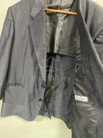 Courrèges Homme 90s Grey Wool Blend Blazer - photo 5 of 6