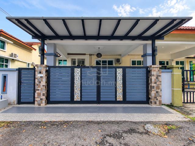 [FACING OPEN - FREEHOLD] Semi D , Taman Seri Rambai , Bukit Rambai MLK 1