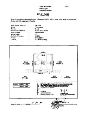 Tanah area Kg Tok Has, Taman D'Kenjing....Ready nak buat rumah je.... 1