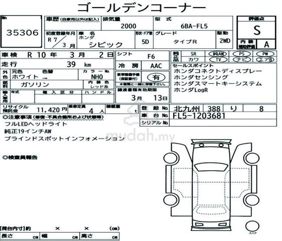 2025 Honda CIVIC 2.0 TYPE R FL5 (M) GRADE S/A 39KM - 3