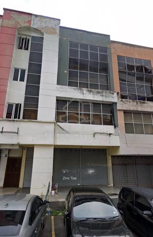 Taman Prima Selayang Batu Caves 4 Storey Shop/Office With Lift Auction 1